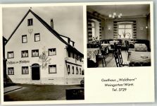 88250 W7987 Weingarten , Württ - Gasthaus Waldhorn