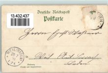 79576 W7858 Ötlingen 1898 Künstlerkarte sign H. Daur
