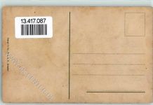 O7144 Schkeuditz Margarinefabrik Richard Held Serie Briefträger aus Portugal Briefmarke und Fahne Schmuckrahmen AK Lebensmittel