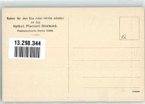 18356 O2380 Barth - Eingang zur Kath. Kirche Filiale der Parrei Strahsund