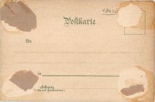 82362 W8120 Weilheim i. OB Gebrauchsspuren Lithographie