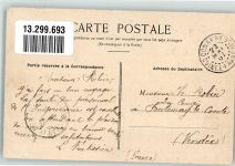 Conakry Konakry 1907 Foto AK Tracht Briefmarke Bildseite Ort lt. Stempel