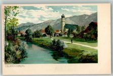 W8103 Oberammergau Zieher, Ottmar Nr. 2375 Diemer, Z. 1899 Lithographie