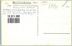 82515 W8190 Wolfratshausen - Apotheke VW Käfer Oldtimer Ort handschriftlich