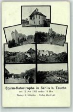 04425 O7101 Sehlis 1912 - Sturmkatastrophe 12. Mai 1912