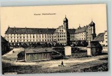 W8879 Wettenhausen Kloster , Atelier Felle - Andruck Felle, Eugen Lithographie