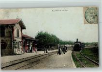 45270 Ladon - La Gare Bahnhof Zug Dampflok