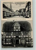 37434 W3429 Gieboldehausen - Marktstr., Manufacturgeschäft Gerhardy AK