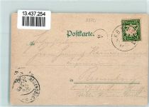 94227 W8372 Zwiesel 1897 Lithographie Kath. Kirche