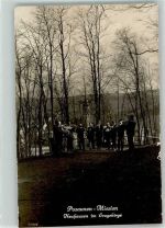 09544 O9336 Neuhausen , Erzgeb Privatfoto AK Posaunen-Chor
