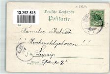 99894 O5804 Friedrichroda Lithographie Herzogweg Aussichtsplattform Schloß Reinhardsbrunn Der Gottlob
