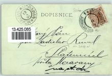 Podhorany Podhorschan 1899 Gebrauchsspuren