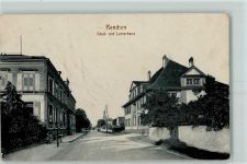 77871 W7592 Renchen - Schul- und Lehrerhaus