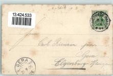 38835 O3606 Osterwieck 1905 Lithographie Eulenspiegelhaus und Eingang zum Sonnenklee