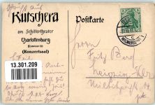 10115 W1000 Charlottenburg 1918 Gebrauchsspuren Gasthaus Kutschera am Schillertheater Bismarckstraße