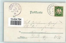 82380 W8123 Peißenberg 1901 Lithographie Hoher Peissenberg Mann Pfeife Edelweiss Bad Sulz