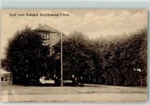27305 W2814 Bruchhausen-Vilsen 1918 - Gruss vom Bahnhof