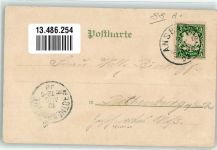 91522 W8800 Ansbach , Mittelfr 1903 Lithographie Platen Denkmal St. Johanniskirche Rathaus Prinzenschloss