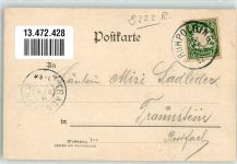 83324 W8222 Ruhpolding 1902 - Gasthaus Stockmaier