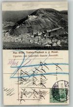 56841 W5580 Traben-Trarbach 1915 - Traben-Trarbach Werbekarte von Tabakwaren-Handlung Max Stibe