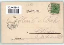 38678 W3392 Clausthal-Zellerfeld 1897 Lithographie Akademie Hotel Zur goldenen Krone Hotel Glück Auf Windmühle