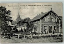 26939 W2882 Großenmeer - Geschäftshaus Firma J. H. Bakenhus Kirche