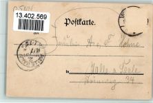 99894 O5804 Friedrichroda - Gruss aus - Besuch Adel Fedeliter et Constanten - Schloß Reinhardsbrunn