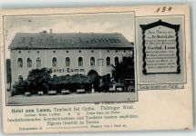 99897 O5809 Tambach-Dietharz , Thüringer Wald 1911 - Hotel zum Lamm