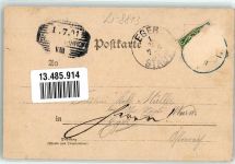 91583 W8813 Schillingsfürst , Mittelfr 1901 - Marktplatz Wörnitzquelle Villa Roth Institut