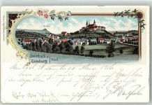 74523 W7170 Comburg 1897 Lithographie Einkron Steinbach b. Hall