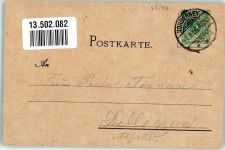 26548 W2982 Norderney 1896 Lithographie Leuchtturm Giftbude Damenstrand Möwe