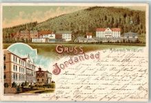 88400 W7950 Biberach an der Riß 1898 Lithographie Jordanbad Kurhaus