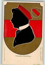 W6900 Heidelberg , Neckar Vandalia Studentenwappen