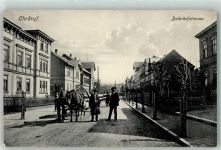 99885 O5807 Ohrdruf 1908 - Bahnhofstraße Pferdeholz-Fuhrwerk