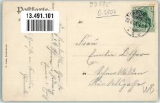 99885 O5807 Ohrdruf 1908 - Bahnhofstraße Pferdeholz-Fuhrwerk
