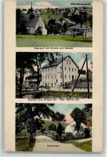 01778 O8231 Fürstenwalde b Dippoldiswalde - Schule Niederdorf Gasthaus zum Erbgericht