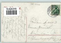 09623 O9202 Frauenstein 1907 - Freibergerstraße Untermarktseite Obere Marktseite Schule