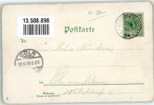 99817 O5900 Eisenach , Thür 1899 Lithographie Hörselberg Jesusbrünnlein