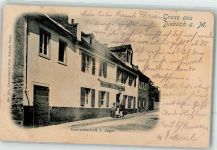 56332 W5401 Dieblich 1905 Gebrauchsspuren Gasthaus Jäger