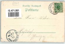 69239 W6918 Neckarsteinach 1900 Lithographie Bahnhof Schwalbennest Vorderburg