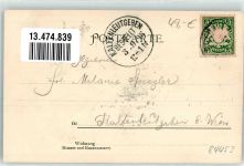 84453 W8260 Mühldorf a. Inn 1898 Lithographie Rathaus Maximilian Brücke