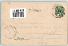 72813 W7411 St. Johann , Württ Lithographie Wasserfall Bad Urach Grüner Felsen