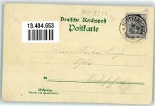 09322 O9294 Penig 1903 Lithographie Marktplatz Langerberg Kirche
