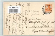 Strickendes Hollandkind in Tracht vor der im Wind wehenden Wäsche Verlag Meissner & Buch Serie 2269 Baumgarten, Fritz 1917 Künstlerkarte