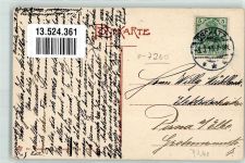 04758 O7260 Oschatz 1910 - Lutherstraße Post