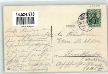 61389 W6384 Treisberg Lithographie Pferdskopf Aussichtsturm Gasthaus zum Aussichtsturm Schule