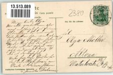 24837 W2380 Schleswig 1908 - Königstraße Kreisbahnhof Domkirche