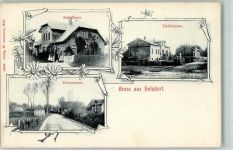 24354 W2331 Holzdorf b Eckernförde - Dorfstraße Schulhaus