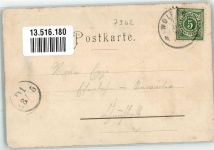 88364 W7962 Wolfegg , Allgäu Gebrauchsspuren Schloß-Straße Stammschloß Waldburg Lithographie