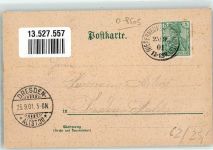 01904 O8505 Neukirch ,Lausitz 1901 Lithographie Bethlehemstift Valrenmühle